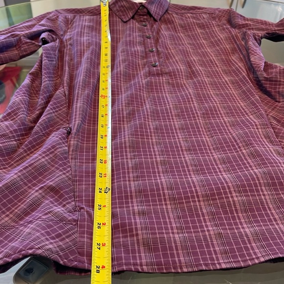 Royal Robbins,burgundy,length,quick dry,stretch,travel,mesh lined zip pocket,EUC - Picture 7 of 12